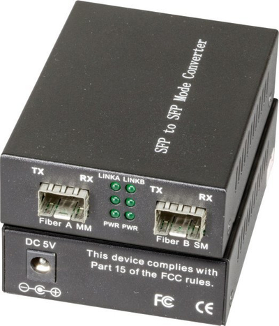 Konverter rrjeti EFB Elektronik EL031, media converter 1000 Mbit/s, SFP, i zi