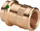 Adapter hidraulik Viega Profipress 298098, 15mm x 3/4", bronz