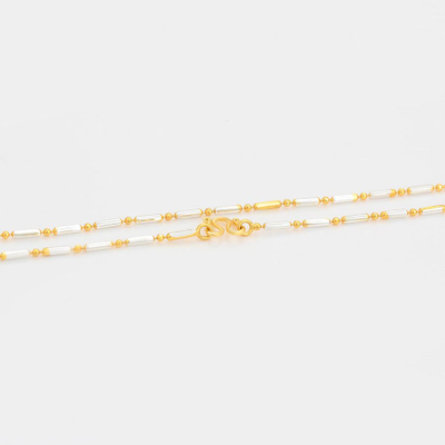 Qafore e praruar në ari, verdhë/bardhë QAVB, 440x2 mm