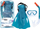 Set zhytjeje për fëmijë Bestway 25046, maskë tub dhe këpucë noti, blu