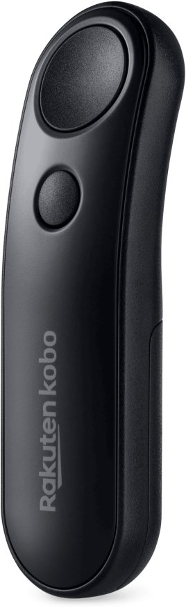 Телекоманда Kobo Remote Page Turner, за Kobo читачи на електронски книги, Bluetooth, црна