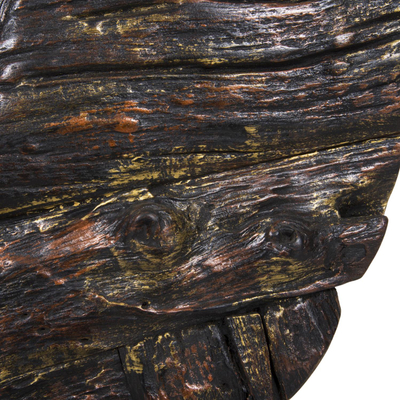 Dekor tavoline teak natyral 50×15×64 cm (HM7718)