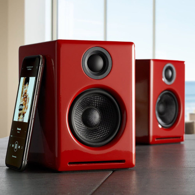 Звучници Audioengine A2+ BT, 30W, Bluetooth, црни