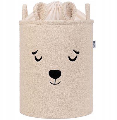 Shportë lodrash Sipo Teddy XL, 35 x 35 x 45 cm, 43 L, bezhë