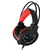Kufje gaming Varr, USB, me mikrofon, LED, të zeza e të kuqe