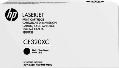 Kartutshë toner HP CF320XC 653X, i zi, 21000 faqe