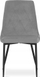 Set karrigesh VALORA IMOLA, ergonomike, kadife, gri e çelët