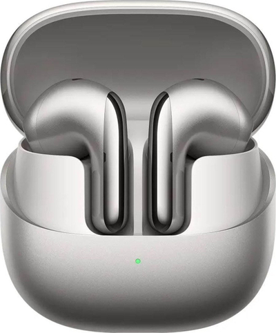 Безжични слушалки Xiaomi Buds 5, Bluetooth, поништување бучава, титаниум сива