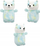 Lodër pellushi Squishmallows HugMees Banks the Badger, 14", pastel