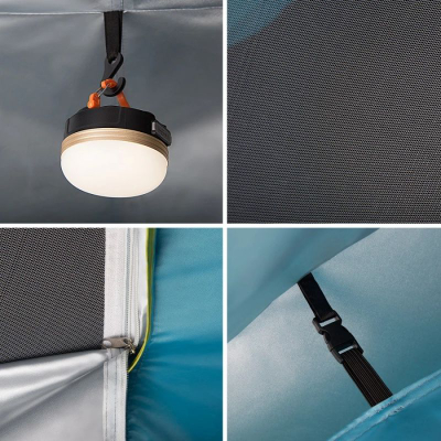 Çadër kampingu Nils Extreme NC7819 Shadow, 3 veta, vetëhapëse, blu