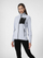 Bluzë fleece për femra 4F W 4FSS23TFLEF077, zinxhir i plotë, xhepa me zinxhir, blu e hapur