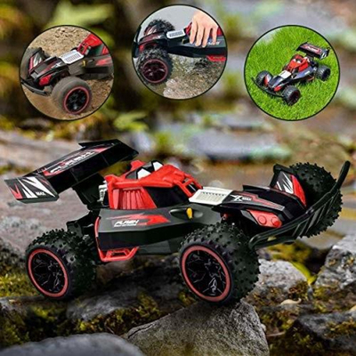 Makinë me telekomandë NQD Auto Terrain FLASH 1:10, e kuqe