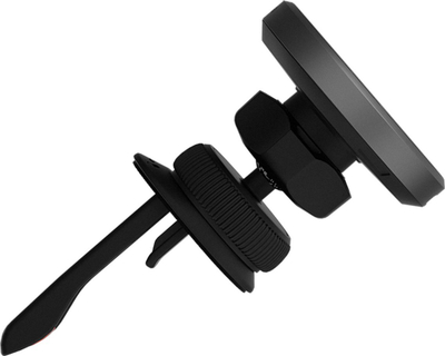 Mbajtës telefoni me karikues wireless Aukey HD-MC13 MagFusion Dash, Qi2 15W, USB C, i zi