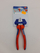 Gërshërë prerëse anësore Knipex 70 02 160, 160mm, doreza dy komponentëshe, e kuqe blu