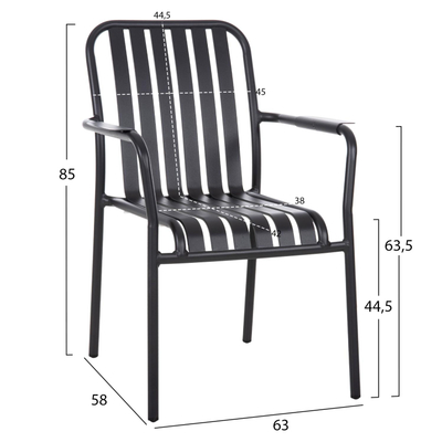 Stol bari Walter 46x55x96Hcm (HM9842)