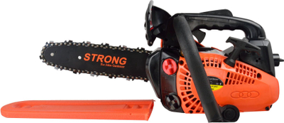 Sharrë zinxhir benzinë Branch Saw 1.5HP, shpatë 25cm, portokalli