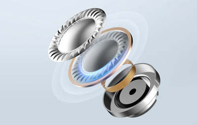 In-ear слушалки 1MORE Piston Fit, Type C, со микрофон, сини