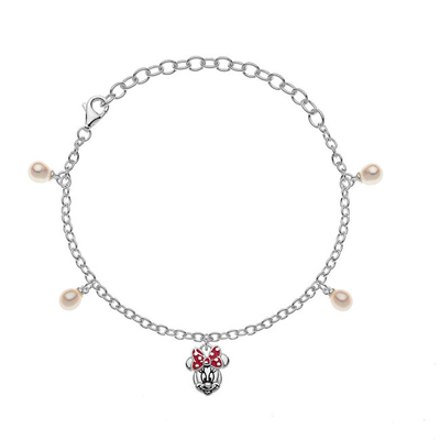 Byzylyk për fëmijë Disney BS00001SMAL-5.CS Minnie Mouse, 18cm, i argjendtë