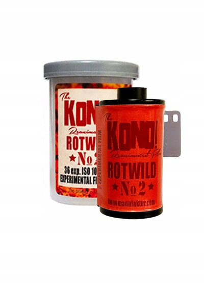 Film fotografik KONO! Rotwild No 2, 35mm, 36 poza, ISO 100–400