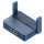Router Wi-Fi Cudy TR3000 AX3000, 2.5G Ethernet, USB 3.0, blu navy