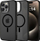 Mbulesë telefoni Tech-Protect MagEdge MagSafe për iPhone 16 Pro, TPU PC, matte black gunmetal