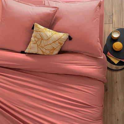 Mbulesë jorgani Atmosphera Pink Brush, 240x220cm, 100% pambuk, rozë blush