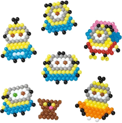 Set krijues me rruaza Aquabeads Minions The Rise of Gru, 31605, shumëngjyrësh