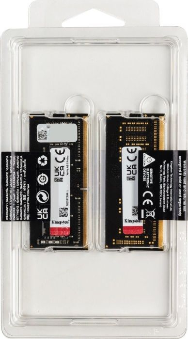 Memorie RAM për laptop Kingston FURY Impact, 32GB DDR4, 2666MHz, e zezë