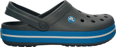 Papuçe për femra Crocs Crocband, 39-40, të zeza / kaltërta