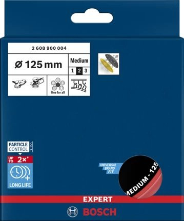 Jastëk mbështetës Bosch Expert Multihole Medium, universal, 125mm