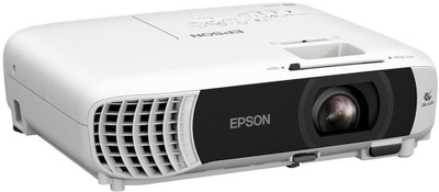 Проектор Epson EB-FH08, Full HD 1080p, 3600 ANSI лумени, бел