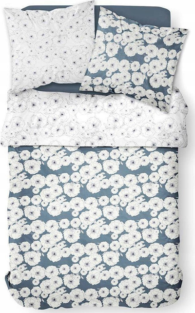 Set shtrati Cotton Bedding Poppies Draw, 220x240 cm, pambuk 100%, shumëngjyrësh
