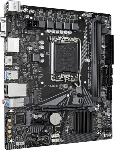 Pllakë amë Gigabyte H610M S2H V3, DDR4, mATX, Socket LGA1700