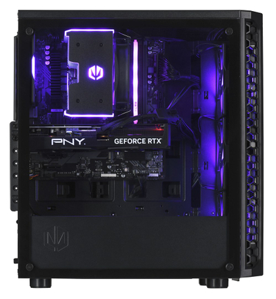 Десктоп гејминг компјутер Actina Ryzen 5 5600, 16GB RAM, 1TB SSD, RTX 4060, црн