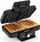 Aparat për waffle Tristar Double Belgian, me dy pllaka, ngrohje e shpejtë, argjent
