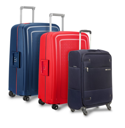 Valixhe Soft Me 2 Rrota Samsonite Base Boost 55/20 Gjatësi 40Cm Ngjyrë Blu Navy