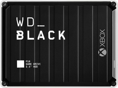 WD P10 Game Drive за Xbox 5TB надворешен хард диск, црн