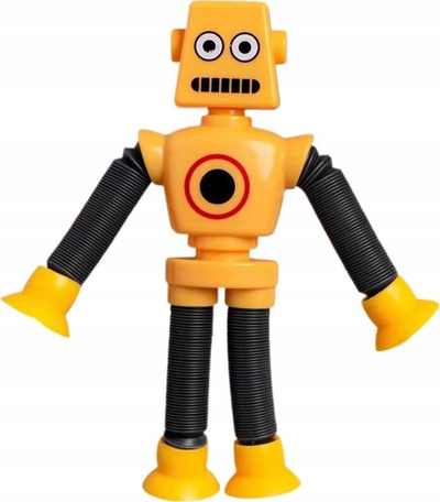 Lodër që zgjatet me kupë vakumi Animal Pop Tubes, figurë robot, gjirafë a alien, shumëngjyrëshe