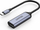 Adapter video UNITEK V1415A, USB Type C në DisplayPort, 8K, gri