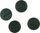 Magnetë për tabelë Nobo 1901630, 38mm, set 4 copë, të zinj