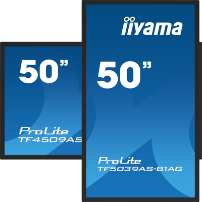 Monitor me prekje Iiyama TF5039AS B1AG, 50", 4K Ultra HD, i zi
