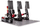 Pedale garimi Simagic P2000, set 3 pedale, load cell 100 kg, metalike