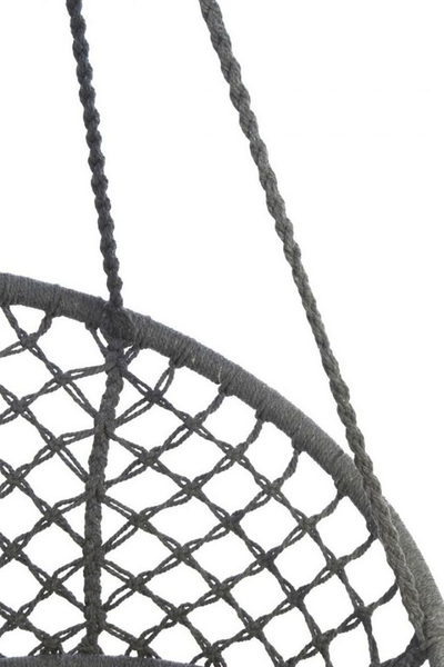 Karrigë luhatëse Saska Garden Hammock, me jastëk hiri, 80 x 60 cm