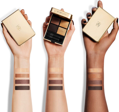 Paletë hijesh për sy Guerlain Ombres G Quad 940 Royal Jungle, 4 ngjyra, 6g