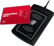 Lexues kontaktless ACS ACR1281, USB, PC/SC, emulim tastiere