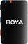 Mikrofon wireless BOYA Boyamic me kapëse, për iPhone, Android edhe kamera, me kuti karikimi, i zi