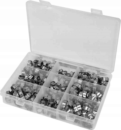 Set kapëse tubash Yato, 170 copë, çelik inox