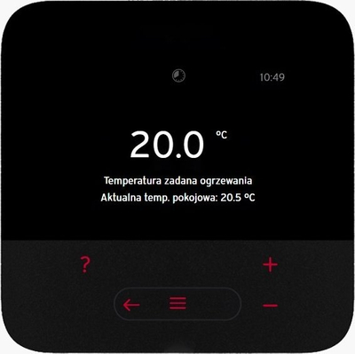 Собен термостат Saunier Duval SRT 380 MiSet, за котли eBUS, контрола на греење и топла вода
