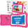 Tablet për kalamaj KidsTAB7 V2, 7", 4GB 32GB, me këllëf roz