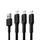 Kabllo USB Green Cell GC Ray, USB A me Lightning, 1.2 m, e zezë